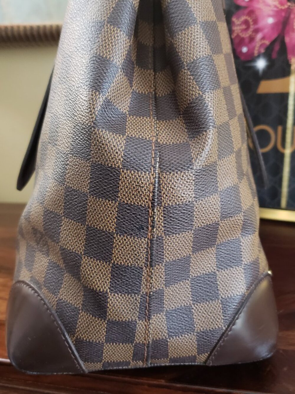 LOUIS VUITTON Hampstead MM Damier Tote - Picture 3 of 16